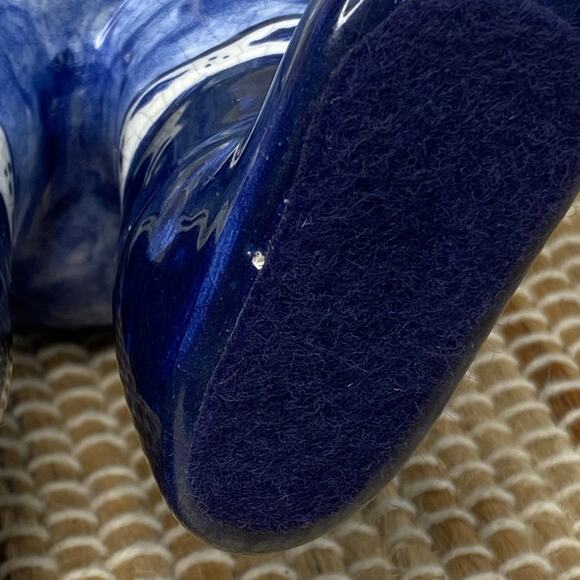 Limited Edition '97 Potting Shed Dedham Pottery Santa and Toys Ceramic Figurine - Picture 14 of 15